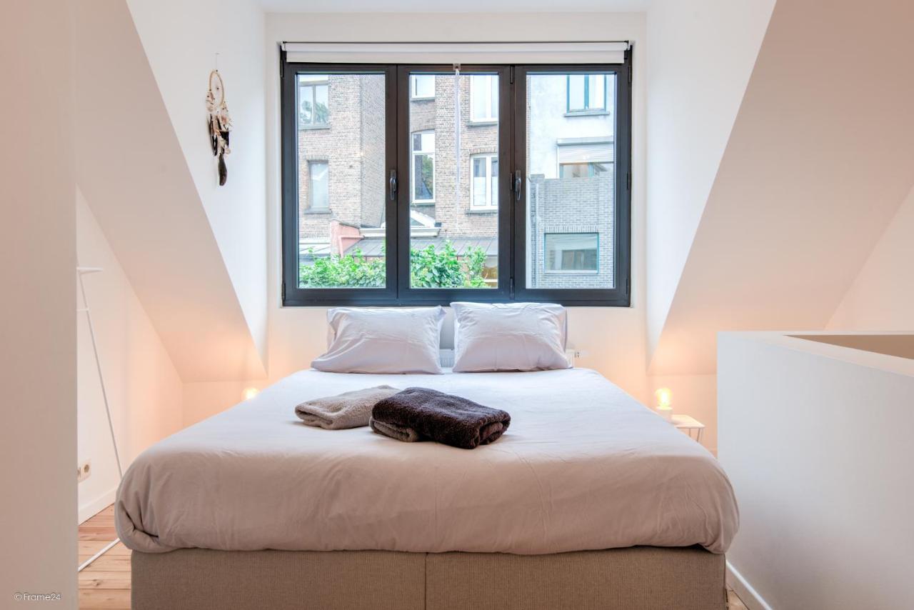 Stylishly Furnished Private Home In A Vibrant Area Антверпен Екстериор снимка